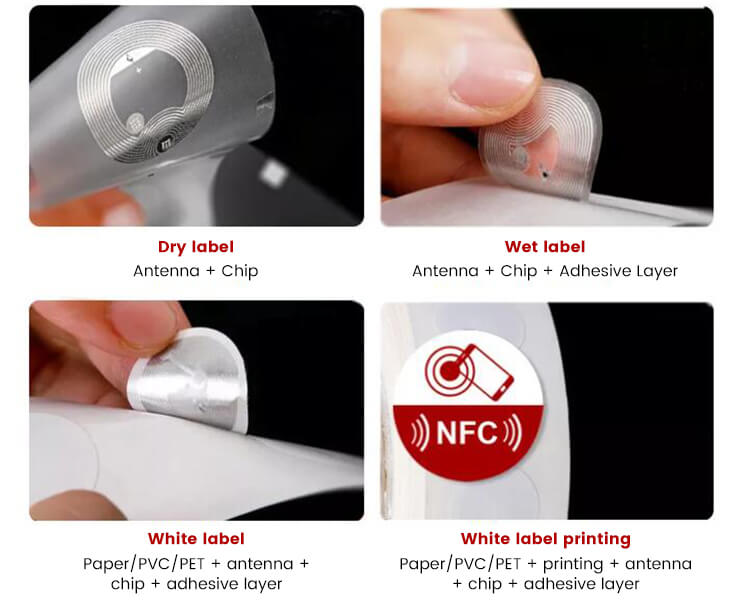 MIFARE Ultralight EV1 NFC Sticker 
