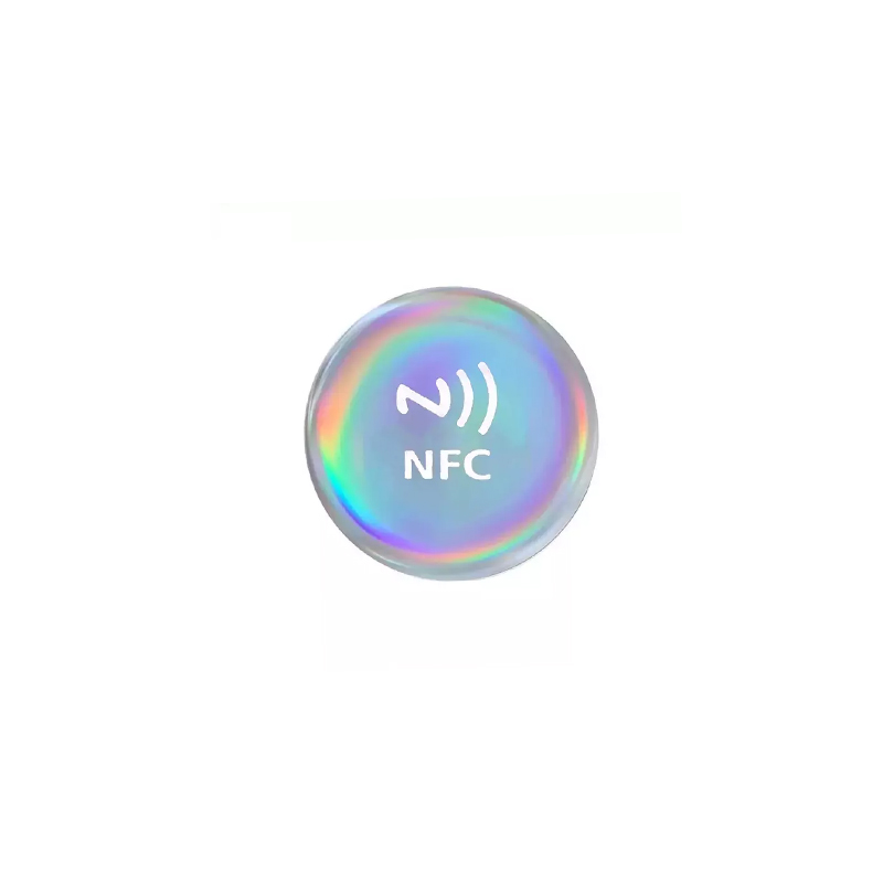 13.56Mhz カスタム印刷可能なアンチメタル防水エポキシ NTAG213 ソーシャル メディア NFC タグ
