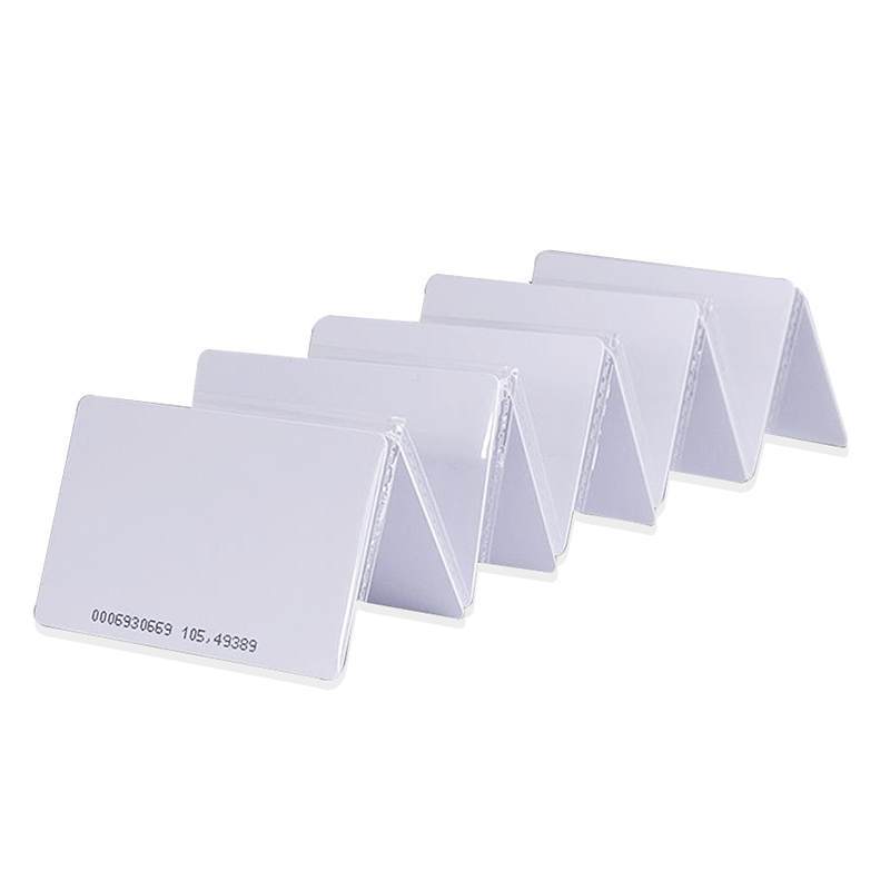 Customsize の印刷可能な RFID アクセス制御 125KHz ポリ塩化ビニールのスマートな近接 ID ブランク カード