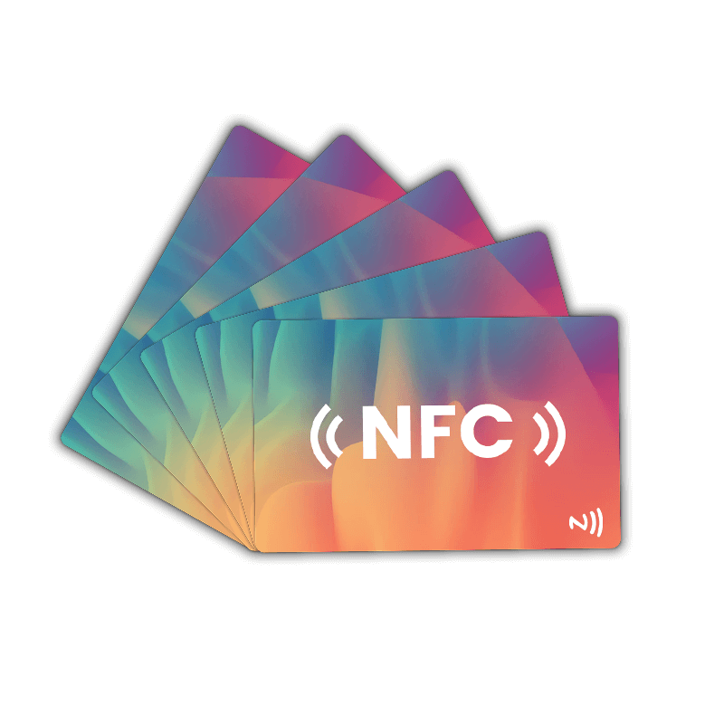 卸売カスタム 13.56 MHz 書き換え可能な NFC タグ RFID NTAG215 カード メーカー