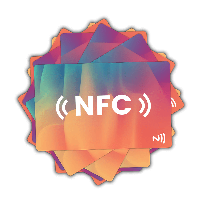 卸売カスタム 13.56 MHz 書き換え可能な NFC タグ RFID NTAG215 カード メーカー