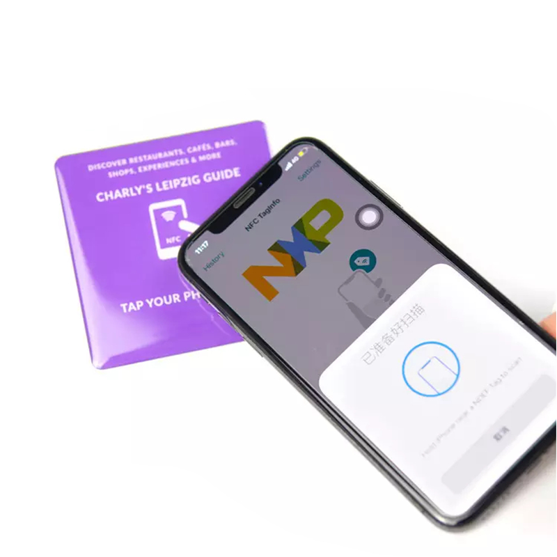 タッチレス QR コード デジタル エポキシ NFC 食品注文タグ メーカー