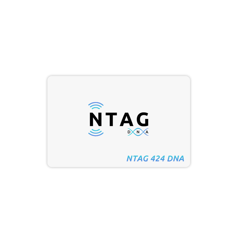カスタム RFID 13.56MHz NTAG424 ホワイト ブランク PVC カード メーカー