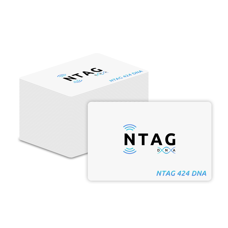 カスタム RFID 13.56MHz NTAG424 ホワイト ブランク PVC カード メーカー