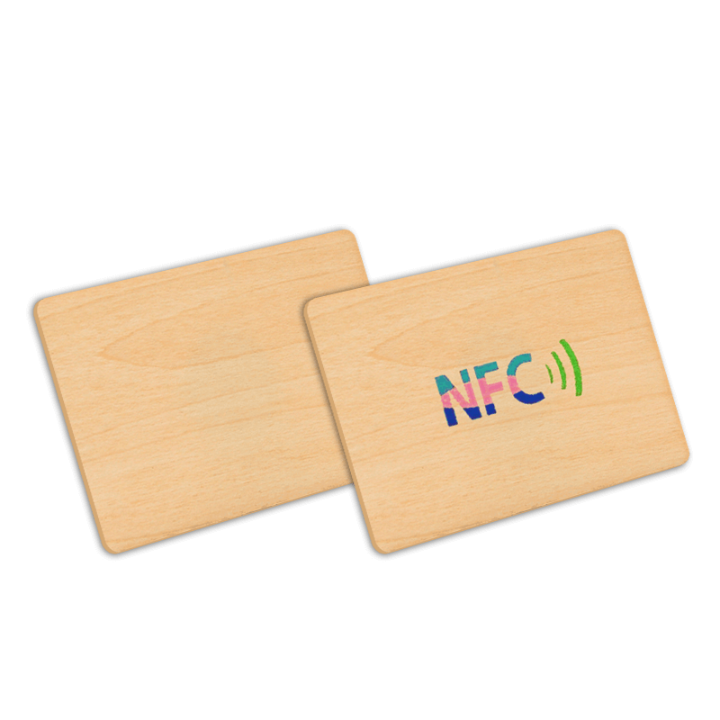 カスタム 13.56MHz 環境に優しい竹 NFC NTAG213 木製カード メーカー